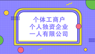 对比分析|个人独资公司和一人有限公司 